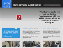 Tablet Screenshot of graphictrading.com